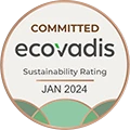 Logotype ECOVADIS | Plateforme d'évaluation des performances RSE et achats responsables