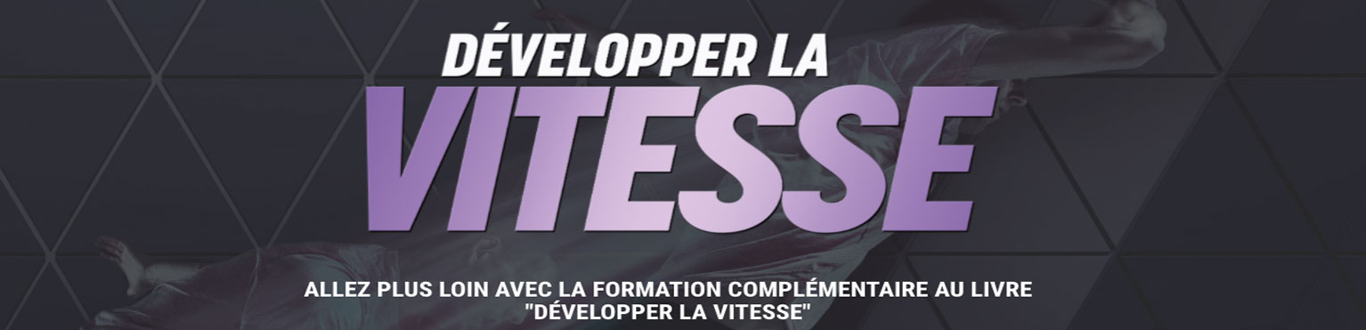 Publication 4TRainer: Developper la-vitesse