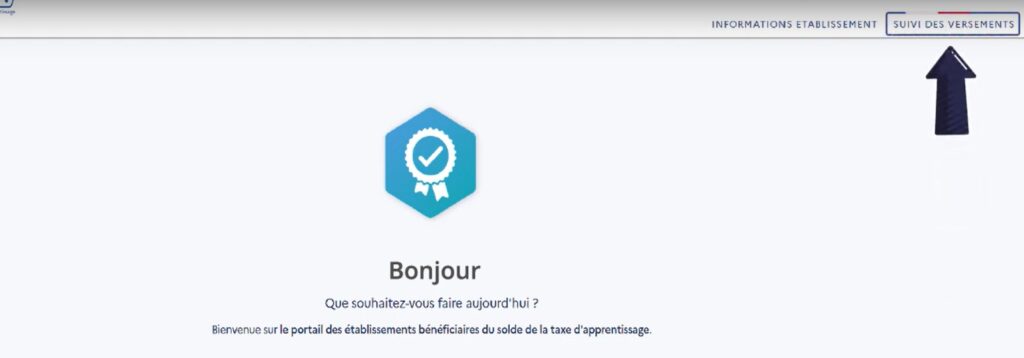 Suivre les versements