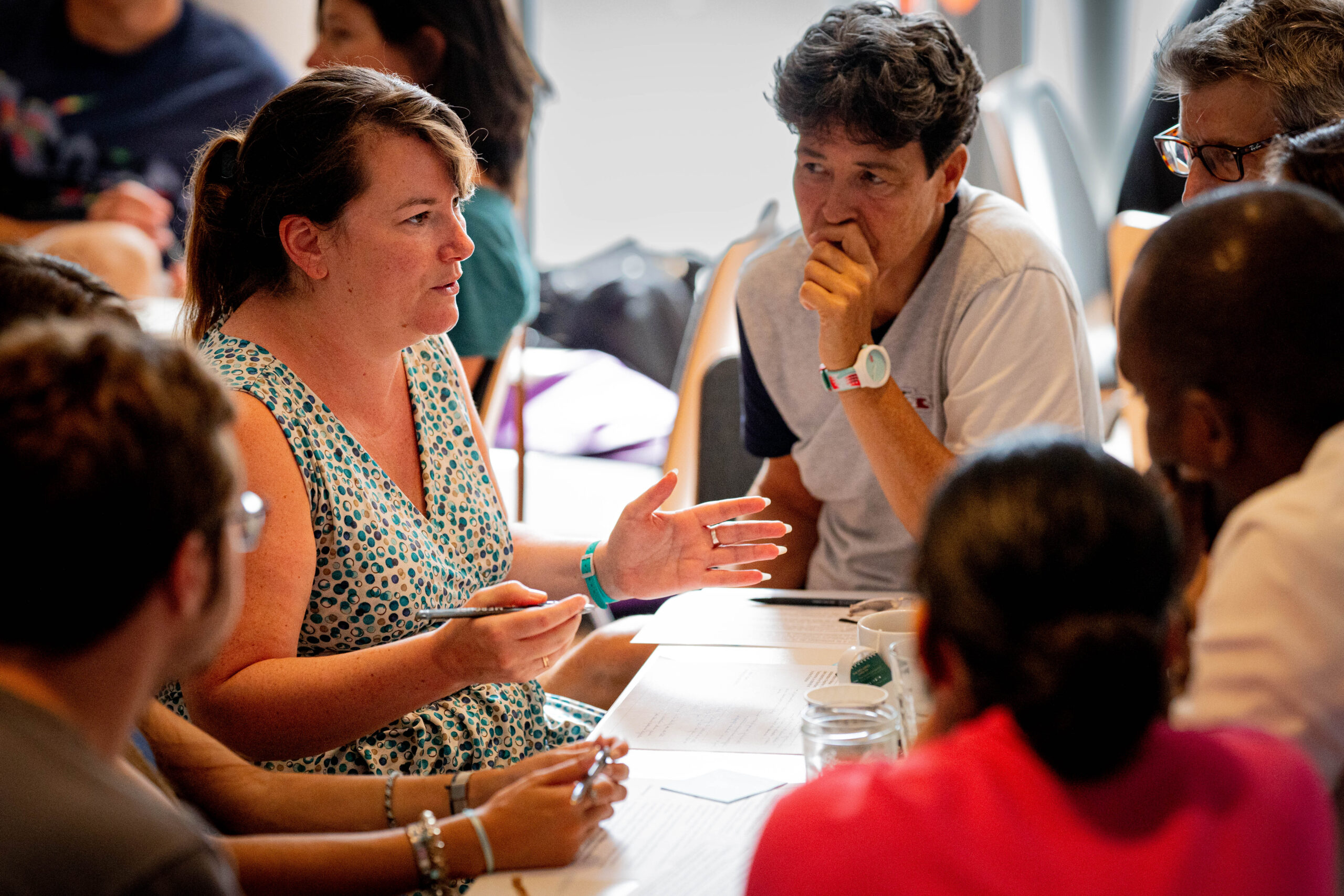 Le séminaire de l'organisme de formation Trans-Faire à Marseille, en pleine collaboration.