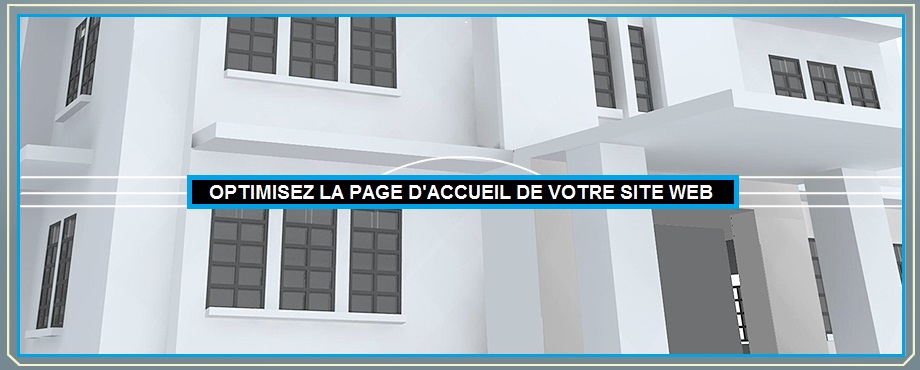 optimisez la Page d'Accueil de votre site