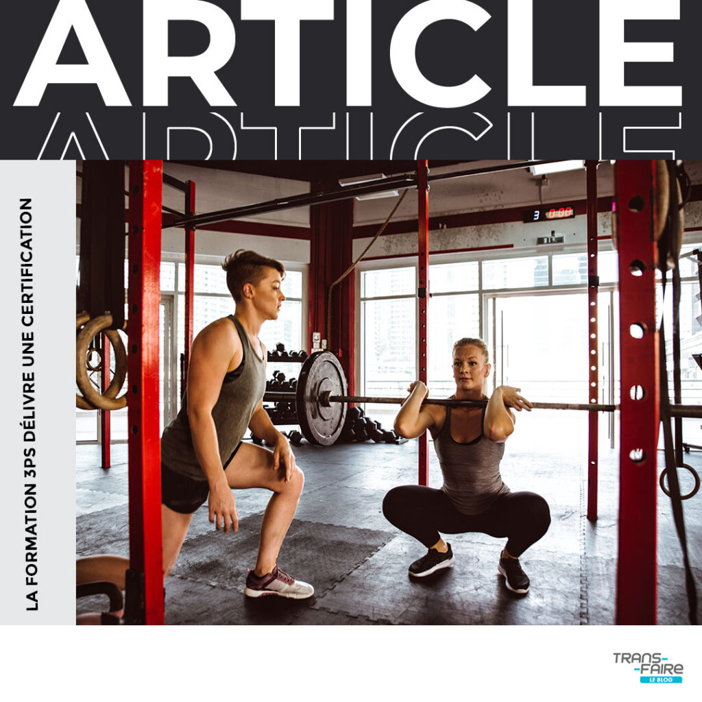 La formation Préparation Physique délivre une certification professionnelle