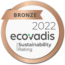 Trans-Faire, désormais société à mission, obtient la médaille de bronze Ecovadis.
